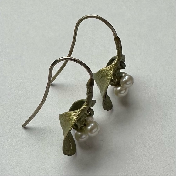 Michael Michaud Mistletoe Earrings Wire - Picture 2 of 4